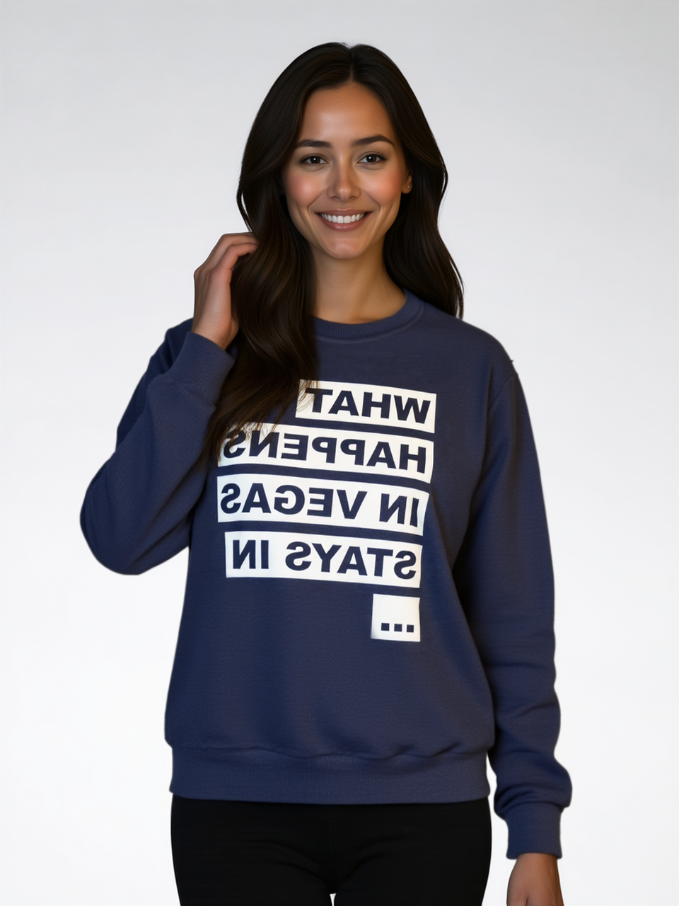 Bluza WHAT HAPPENS IN VEGAS STAYS IN... - obrazek 2