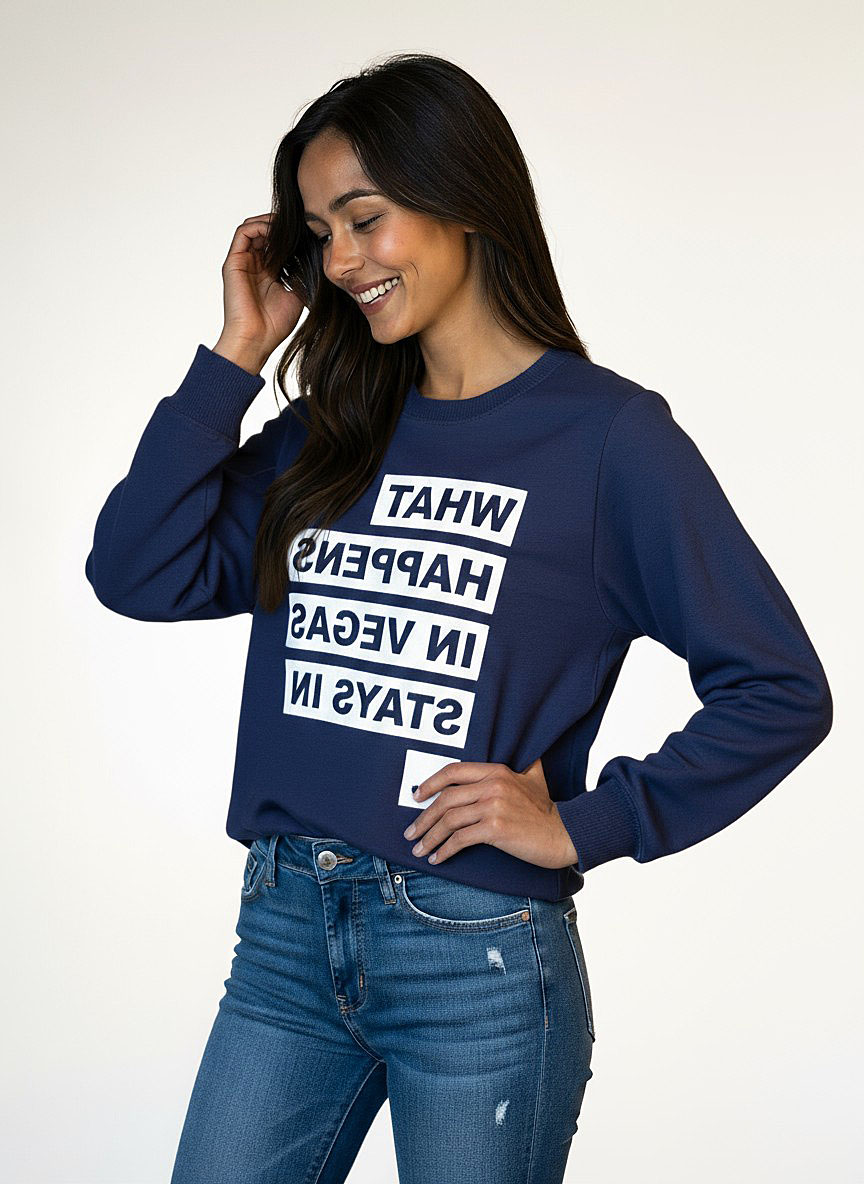 Bluza WHAT HAPPENS IN VEGAS STAYS IN...