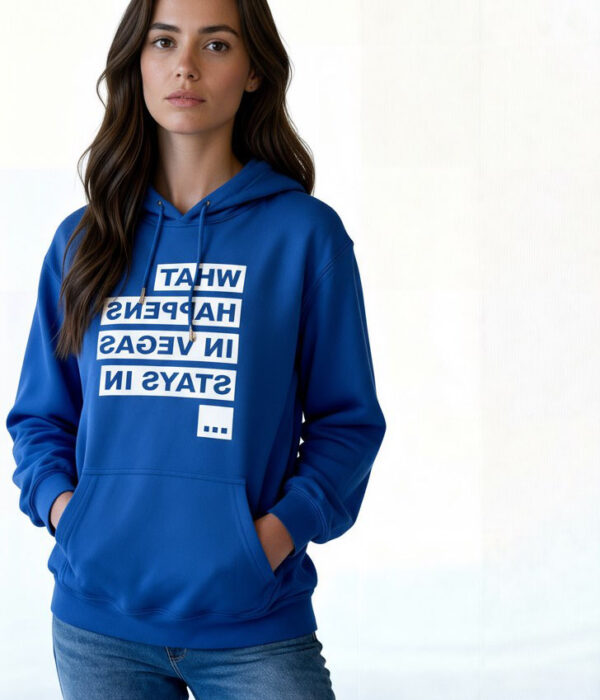 Bluza z kapturem WHAT HAPPENS IN VEGAS STAYS IN...